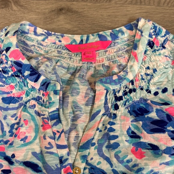 Lilly Pulitzer Multicolor Patterned Top - Picture 2 of 3